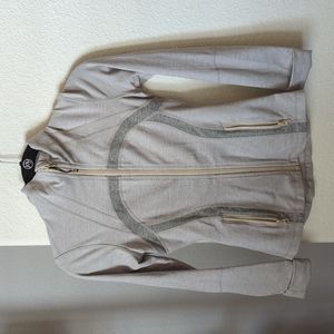 Lululemon zip up (grey)